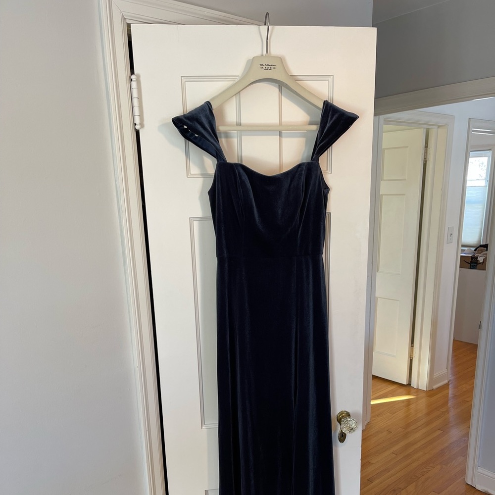 BHLDN | Jenny Yoo Issa Velvet Dress - French Blue